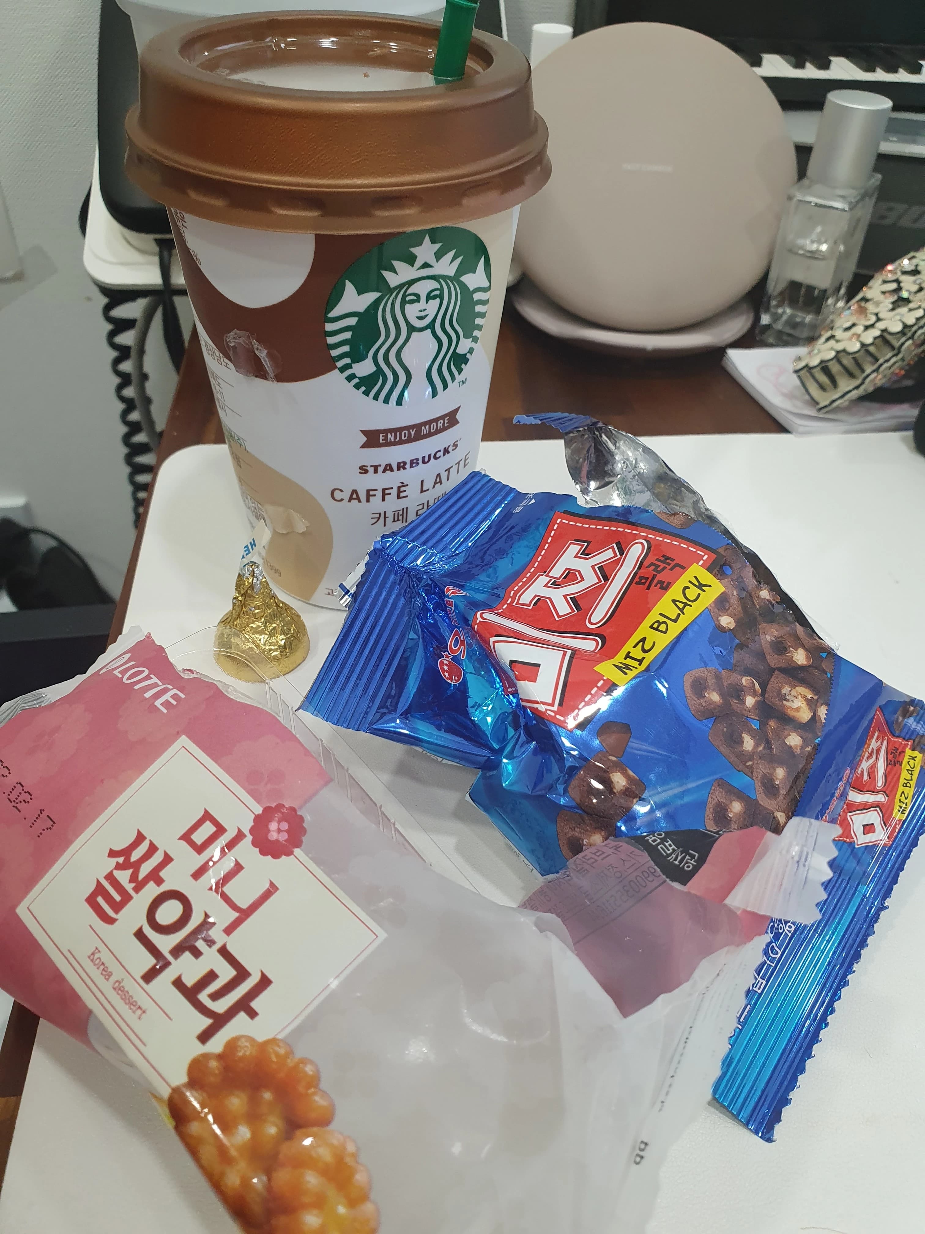 원문 개인 식사·간식 기록 사진