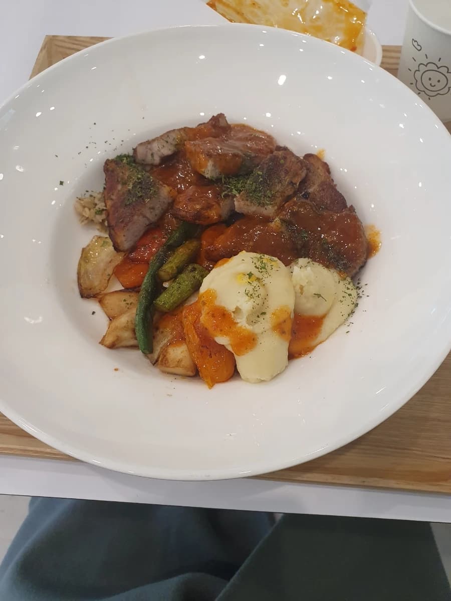 개인 식사 사진