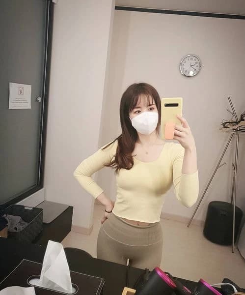 저자의 필라테스 개인 사진