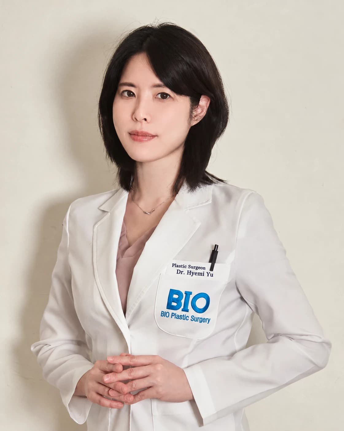 Dr. Hyemi Yu photographed during her earlier BIO affiliation — AI-assisted English adaptation; not an unedited medical original